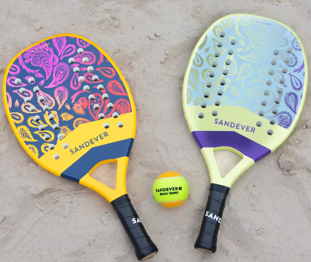 Beach Tennis Racket (2 rackets + 2 balls)